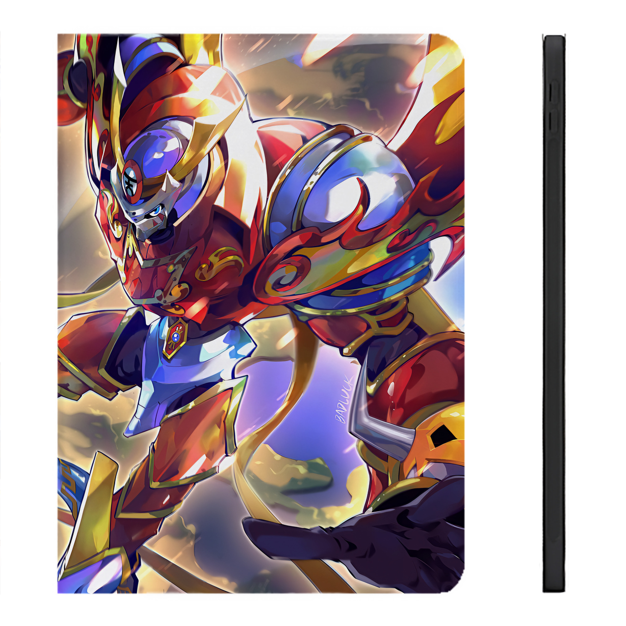 （画像用） Digimon デジタルモンスター/デジモン IPadケース ペンホルダー付き ブックスタイルデザイン